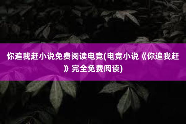 你追我赶小说免费阅读电竞(电竞小说《你追我赶》完全免费阅读)